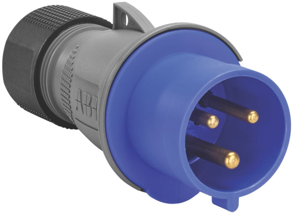 ABB 32A 2P+E Connector 250V — Screwfix EU