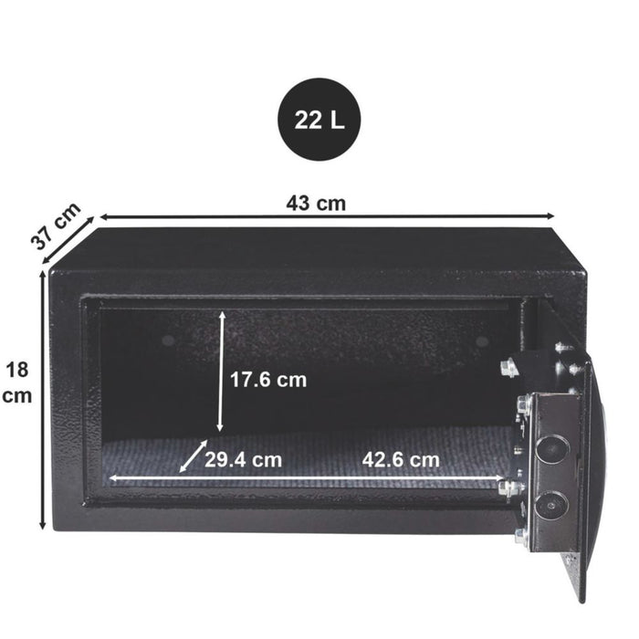 Master Lock X075ML  Electronic Combination Security Safe 22.03Ltr