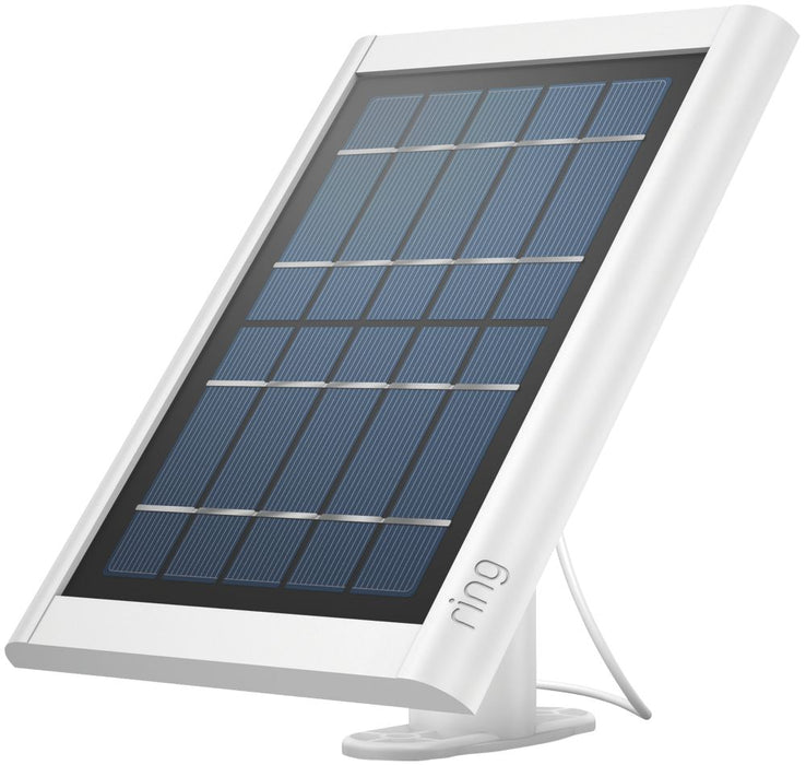 Ring - Panel solar de carga blanco de 2,2 W, 5,2 V CC