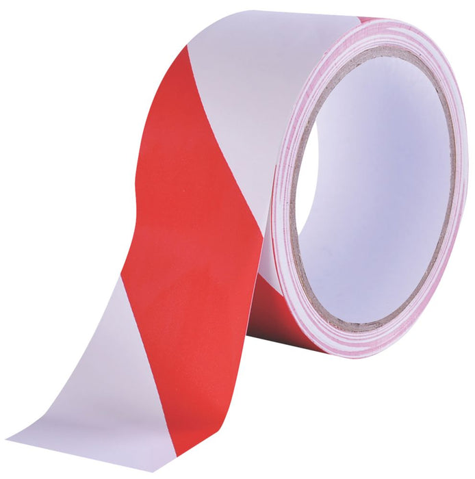 Diall Marking Tape Red  White 33m x 50mm