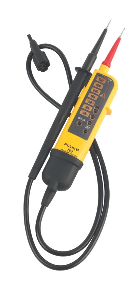 Fluke T90 Acdc Voltage And Continuity Tester 690v — Screwfix Eu