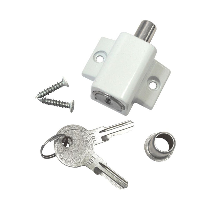 Smith & Locke  Patio Door Lock White