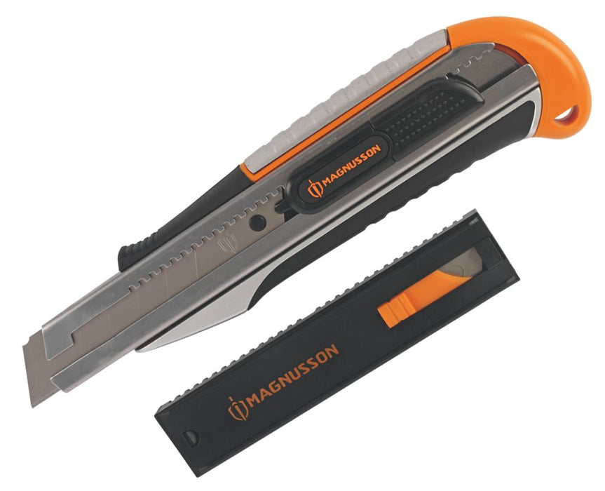 Magnusson - Cúter de cuchilla retráctil de 25 mm