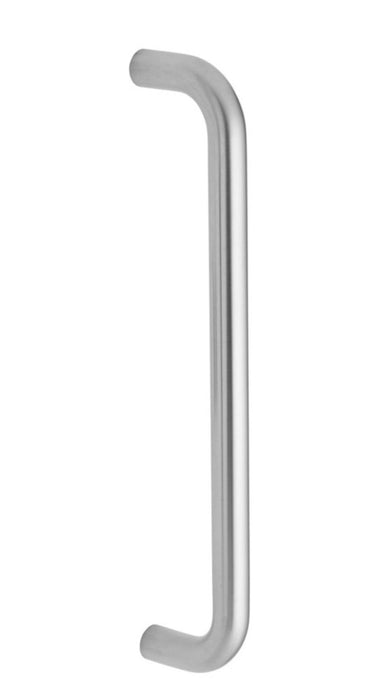 Eurospec Fire Rated D Pull Handle Satin Stainless Steel 19mm x 319mm