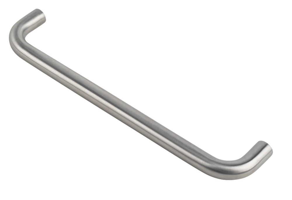 Eurospec Fire Rated D Pull Handle Satin Stainless Steel 19mm x 319mm