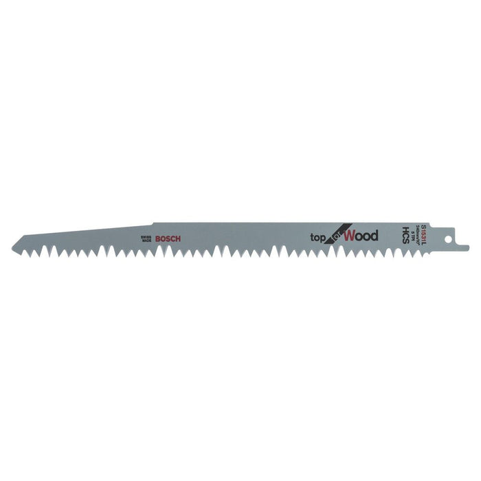 Bosch  S1531L Green Wood Reciprocating Saw Blades 240mm 5 Pack