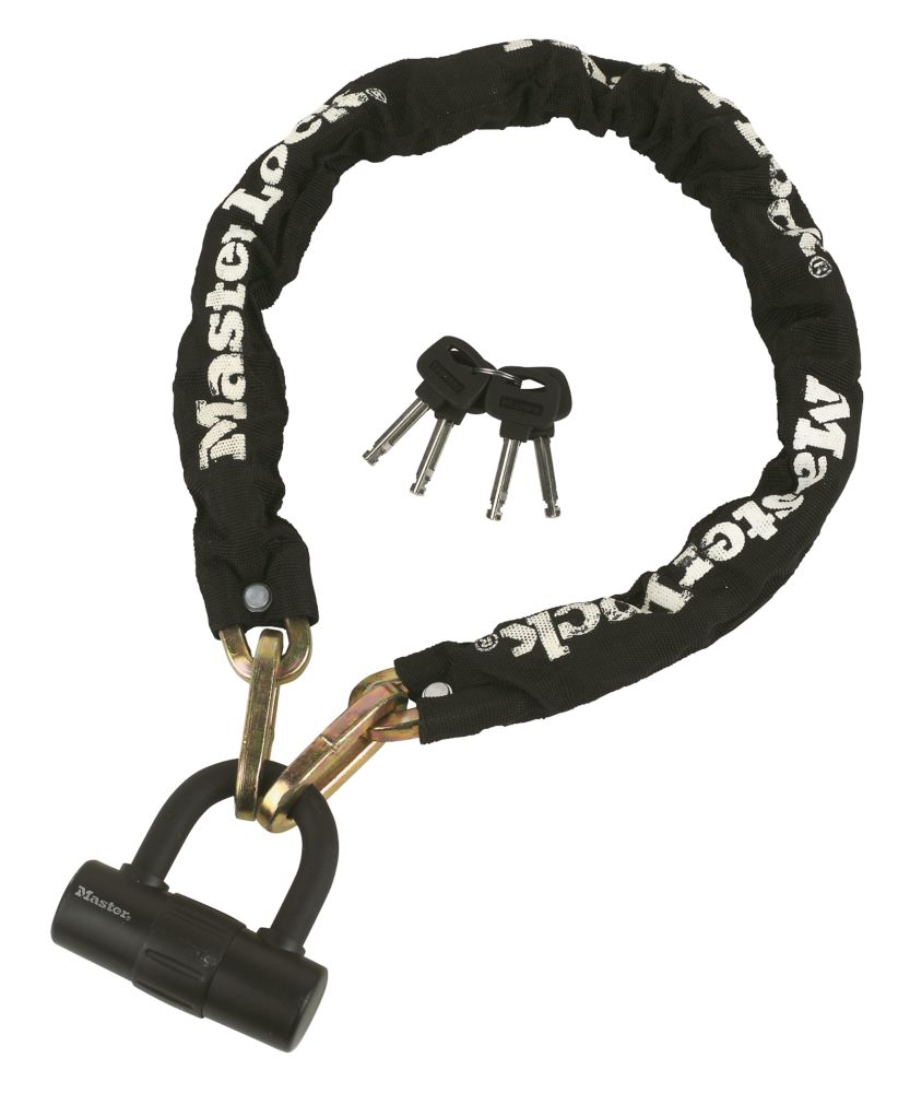 Master Lock Hardened Steel Security Chain 0.9m x 10mm — Screwfix EU
