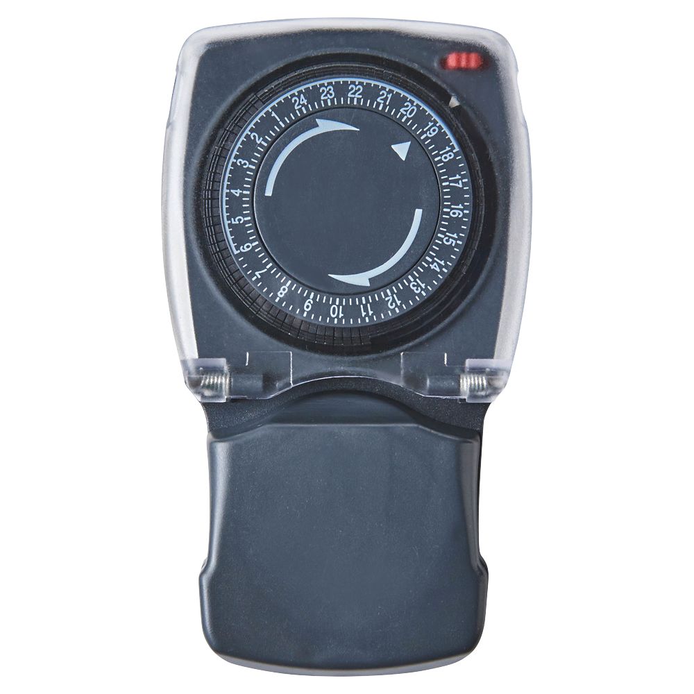 LAP Mechanical PlugIn Outdoor Timer — Screwfix EU