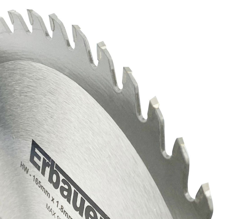 Erbauer, hoja de sierra circular para madera de 165 x 20 mm 48T