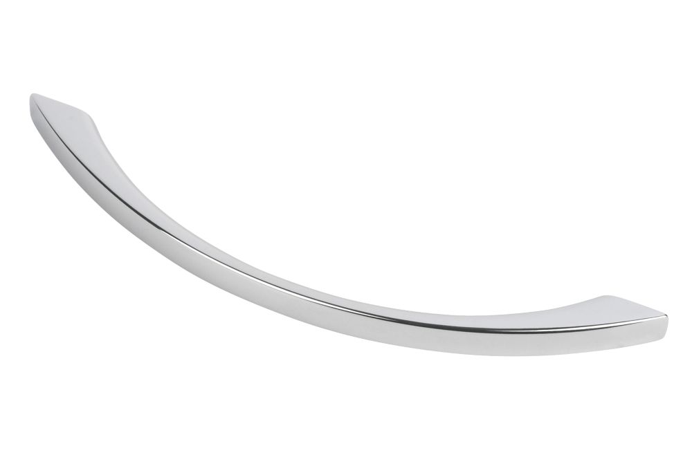 Hafele - Tirador de arco Cordella cromado pulido, 150 mm