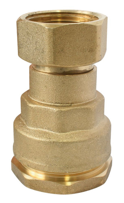 Pronorm SUMO Brass Compression Equal Female Coupler 32mm