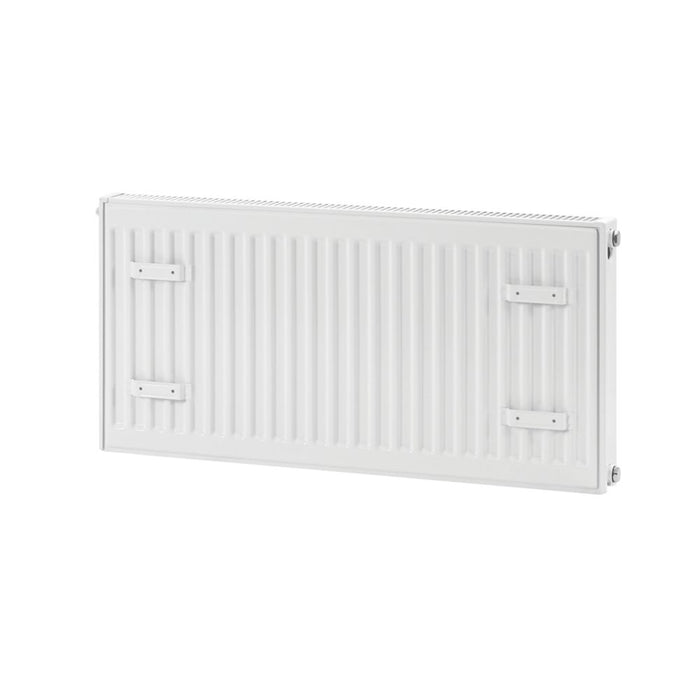 Radiateur eau chaude à double panneau plus Flomasta type 21 400 x 800mm blanc