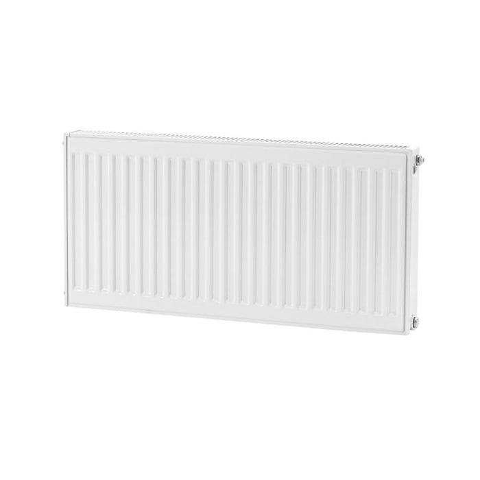 Radiateur eau chaude à double panneau plus Flomasta type 21 400 x 800mm blanc