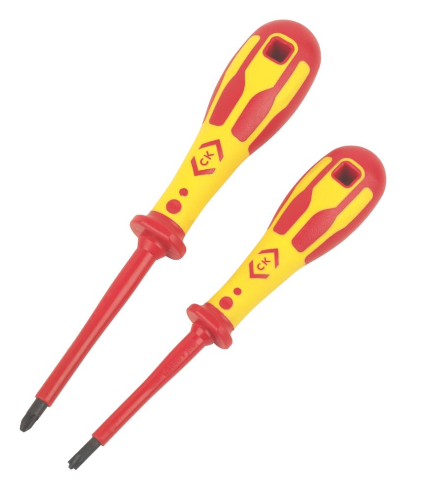 C.K Dextro Modulo Mixed VDE Screwdriver Set 2 Pcs — Screwfix EU