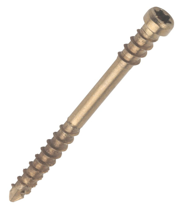 Spax  TX Cylindrical Self-Drilling Antique Decking Screws 5mm x 60mm 100 Pack