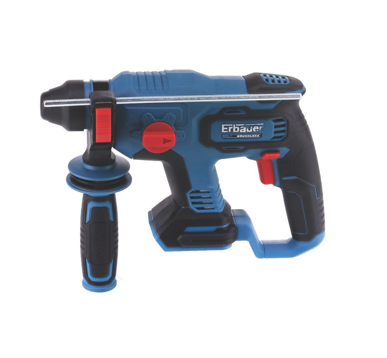 Erbauer ERH18-Li 2.7kg 18V Li-Ion EXT Brushless Cordless SDS Plus Hammer Drill - Bare