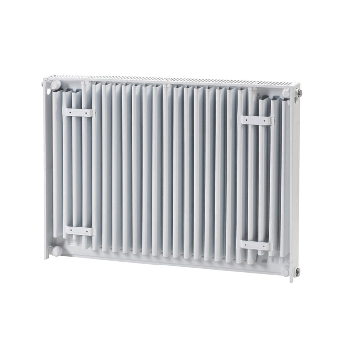 Radiador Flomasta con panel y convector dobles, 400 x 1000 mm, tipo 22, blanco, 4155 BTU