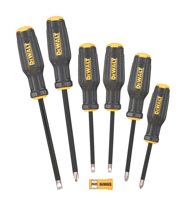 DeWalt MaxFit Mixed Demolition Screwdriver Set 6 Pieces — Screwfix EU