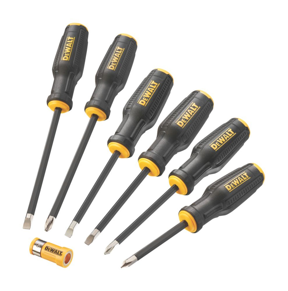 DeWalt MaxFit Mixed Demolition Screwdriver Set 6 Pieces — Screwfix EU