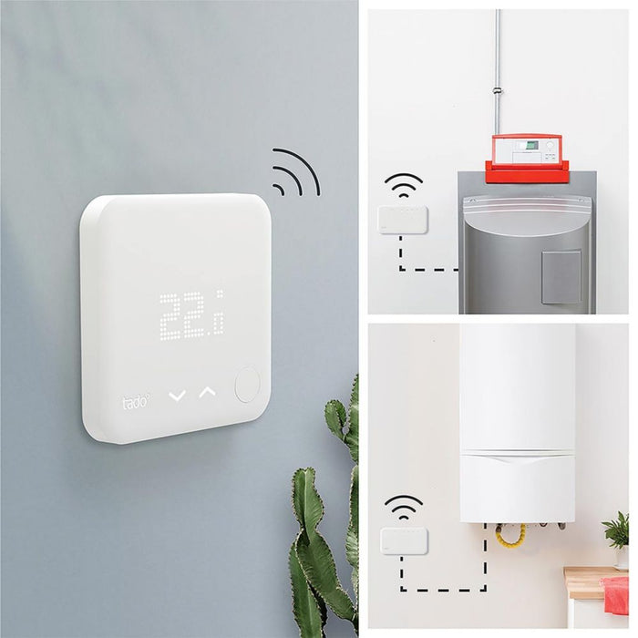 Tado  Wireless Heating Smart Connected Thermostat Kit V3+