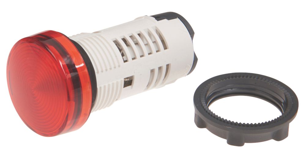 Schneider Electric - Luz piloto LED rojo Harmony XB7 de 24 V