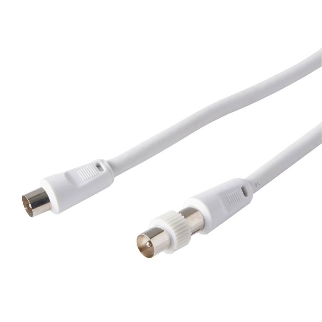 Coaxial (Female) to Coaxial (Male) 9.5mm Cable 3m