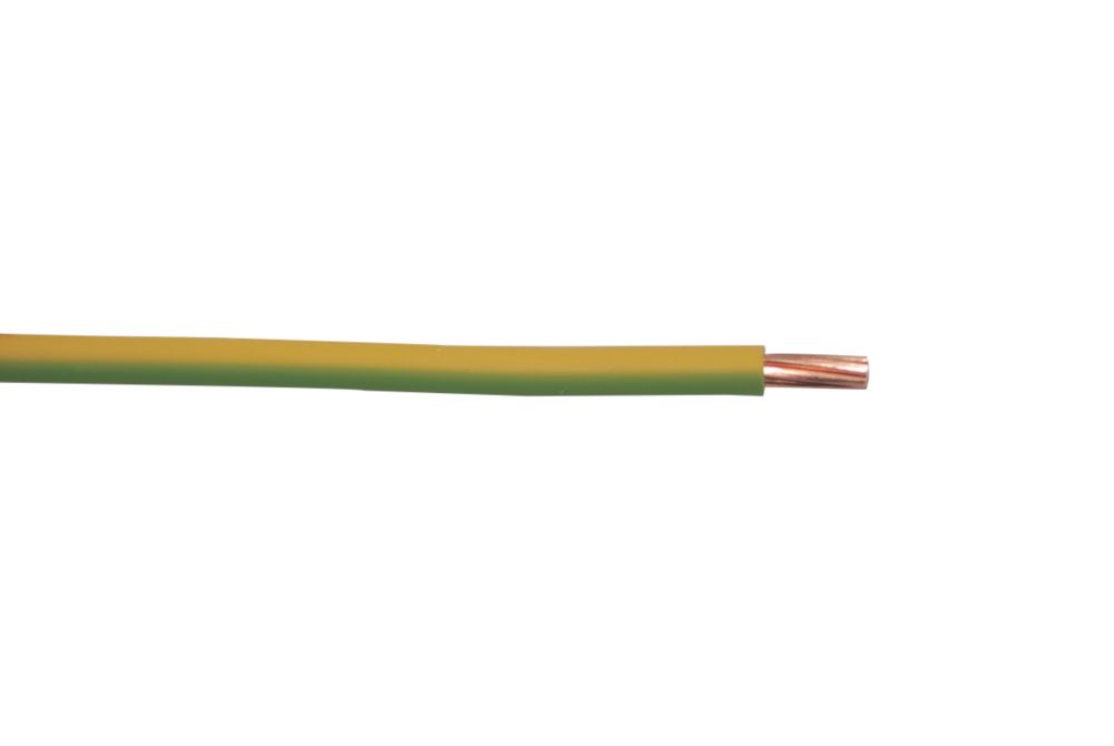 Time - Cable de conducto 6491X, 1 conductor, 16 mm², verde/amarillo, rollo de 25 m