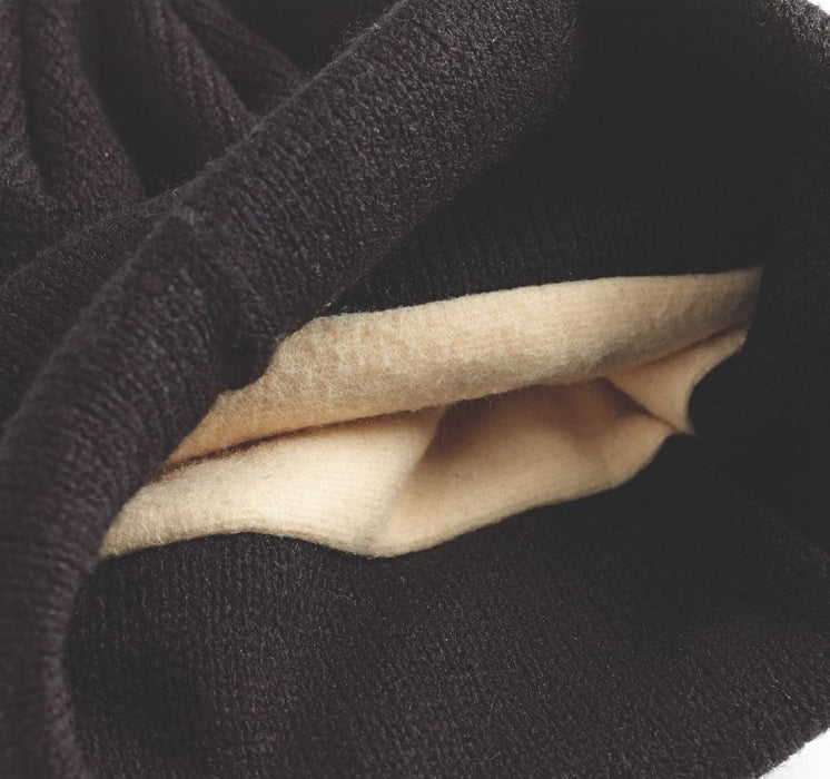Bonnet tricoté Site Thinsulate noir