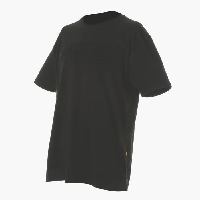 T-shirt 3D z krótkim rękawem DeWalt czarny L obwód klatki piersiowej 107–112 cm