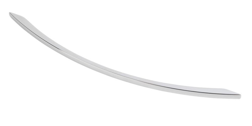 Hafele - Tirador de arco Cordella cromado pulido, 318 mm
