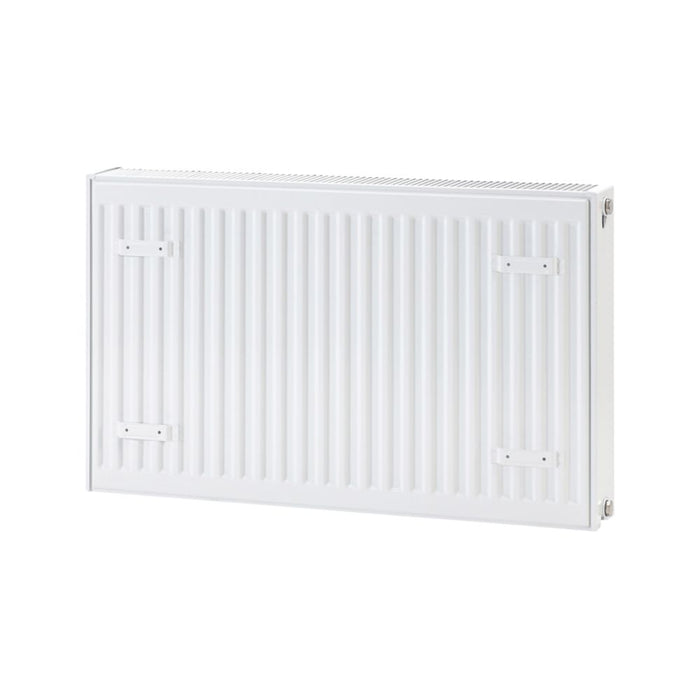 Radiateur eau chaude à double panneau Flomasta type 22 500 x 800mm blanc