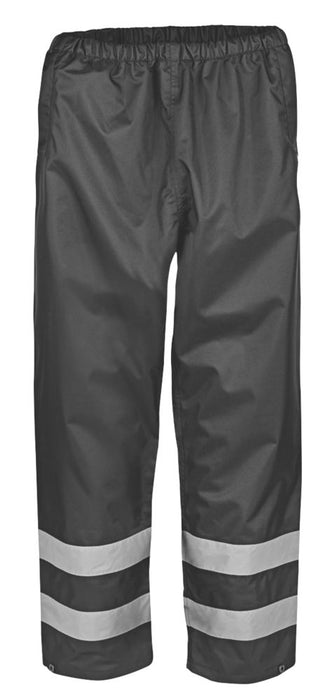Site Shoal, sobrepantalón impermeable, negro, talla XL (cintura 28-48", largo 31")