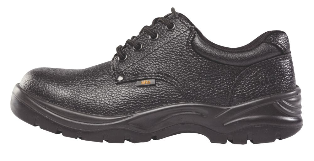 Site Coal   Safety Shoes Black Size 12