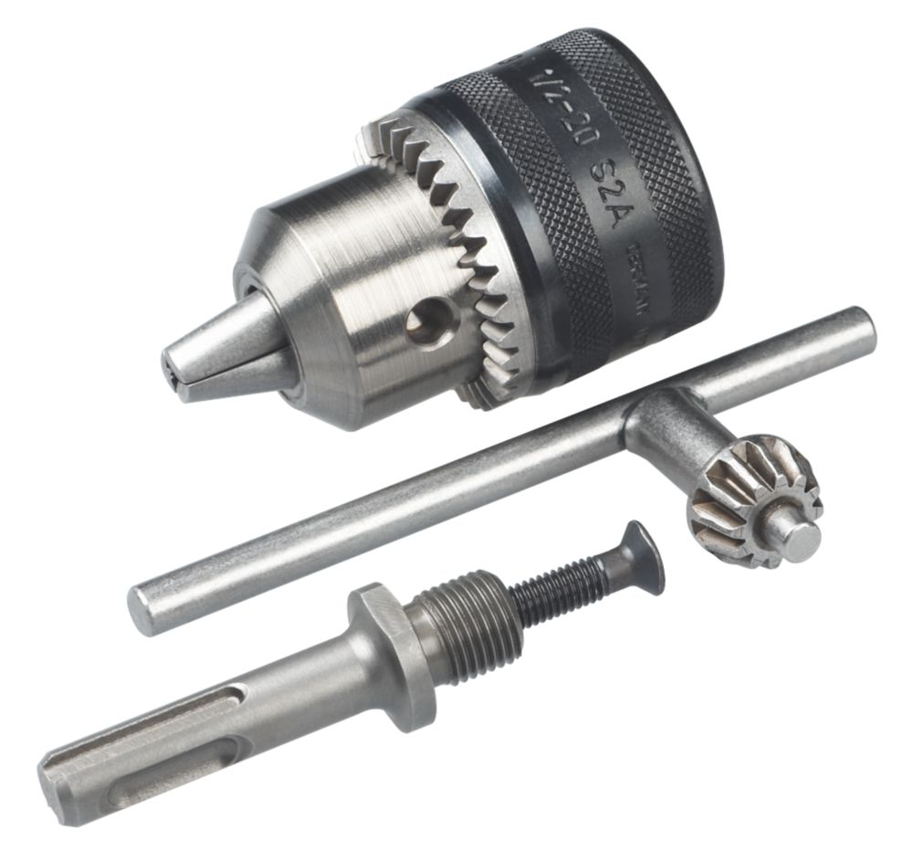 Bosch 2607000982 13mm Keyed Chuck & SDS Plus Adaptor — Screwfix EU