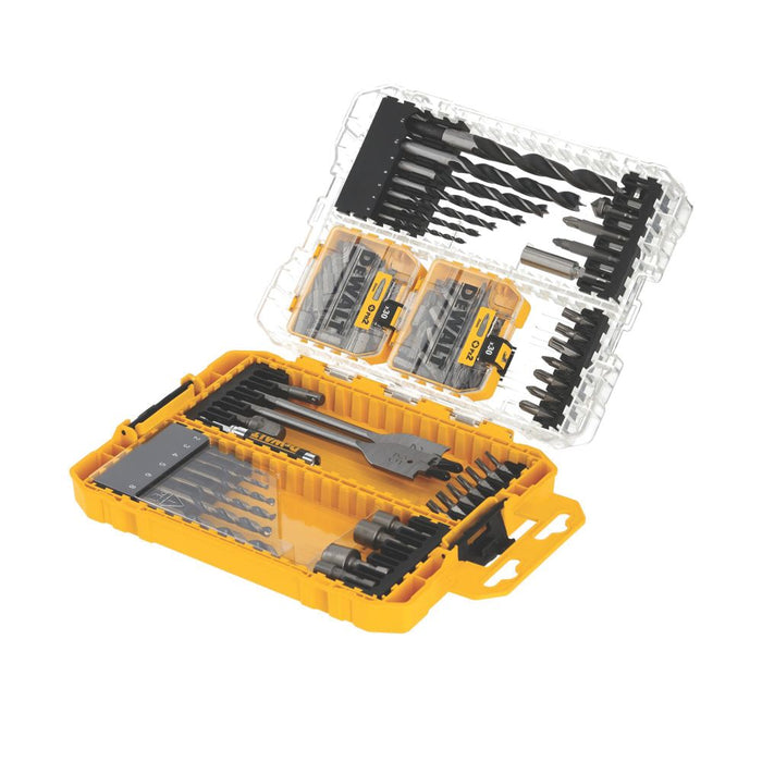  Juego de brocas y puntas de destornillador DeWalt multimaterial, 100 piezas
