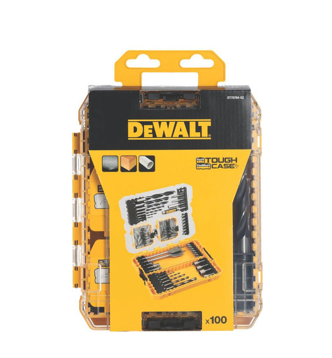  Juego de brocas y puntas de destornillador DeWalt multimaterial, 100 piezas
