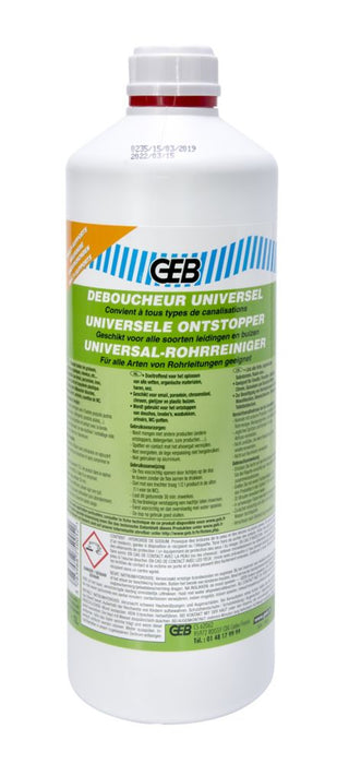 GEB  Universal Unblocker 1Ltr