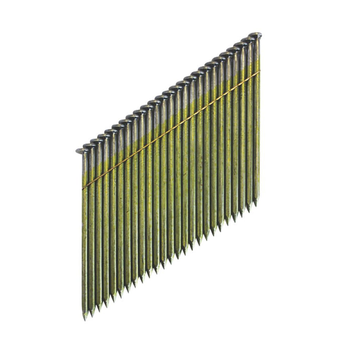 Tiras de clavos galvanizados DeWalt para barras de marcos, 3,1 x 90 mm, pack de 2200