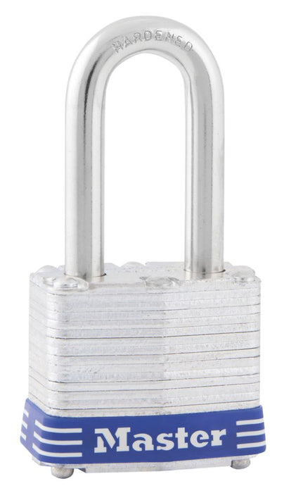 Master Lock 3EURDLF - Candado de acero laminado resistente al agua de 40 mm
