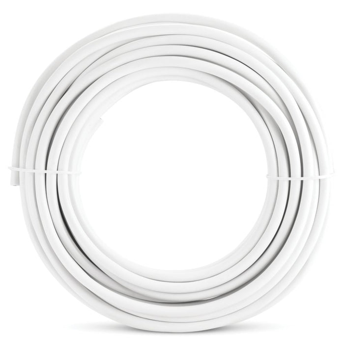 Câble souple H03VVH2-F 2x0,75mm2 Blanc - Couronne de 10m