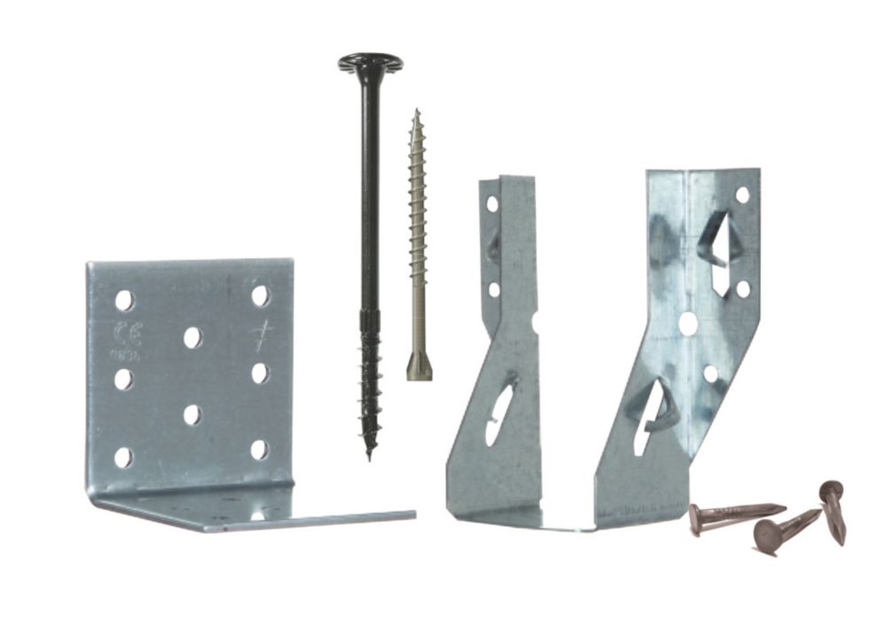 Simpson Strong-Tie KDK1E Decking Fixing Kit 642 Piece Set — Screwfix EU