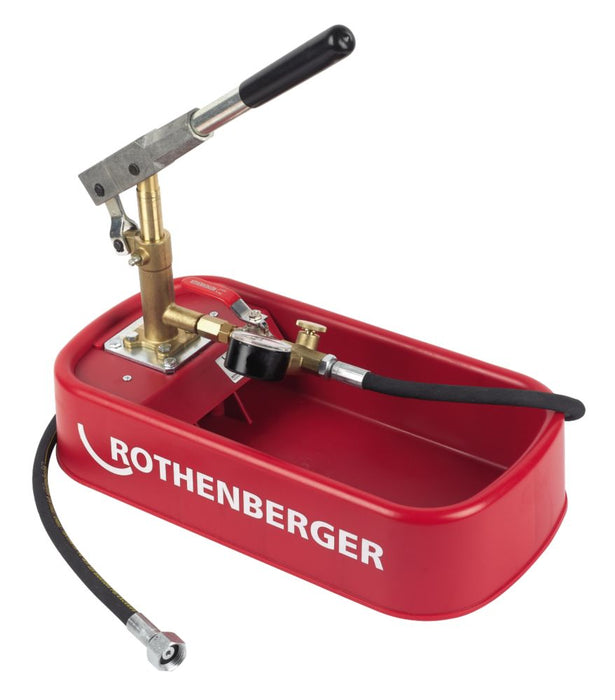 Rothenberger - Bomba de comprobación de presión RP 30, 30 bar