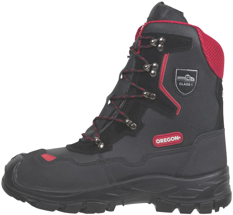 Buty robocze bezpieczne dla pilarzy Oregon Yukon czarne rozmiar 6,5 (40,5)