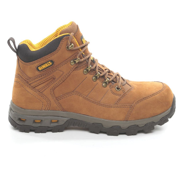 DeWalt Pro-Lite Comfort Safety Boots Brown Size 8 â Screwfix EU