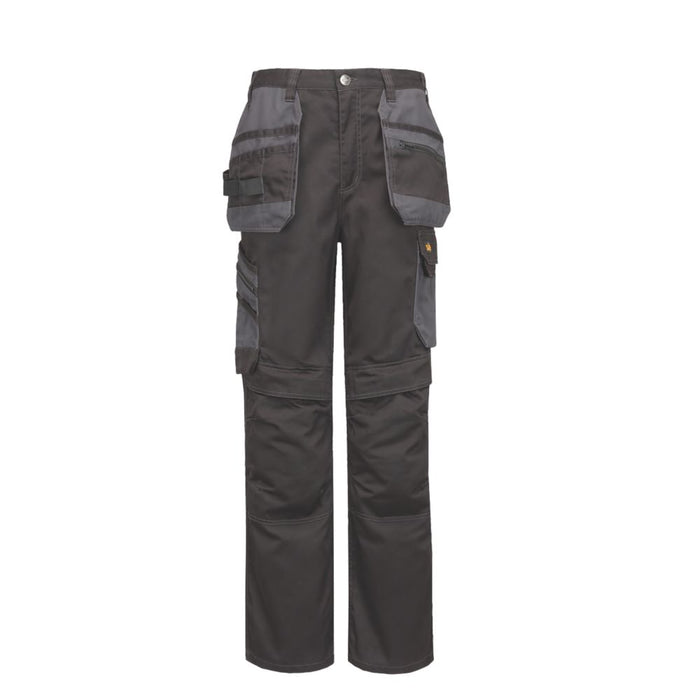 Pantalon à poches étui Site Coppell noir/gris, tour de taille 32", longueur de jambe 32"