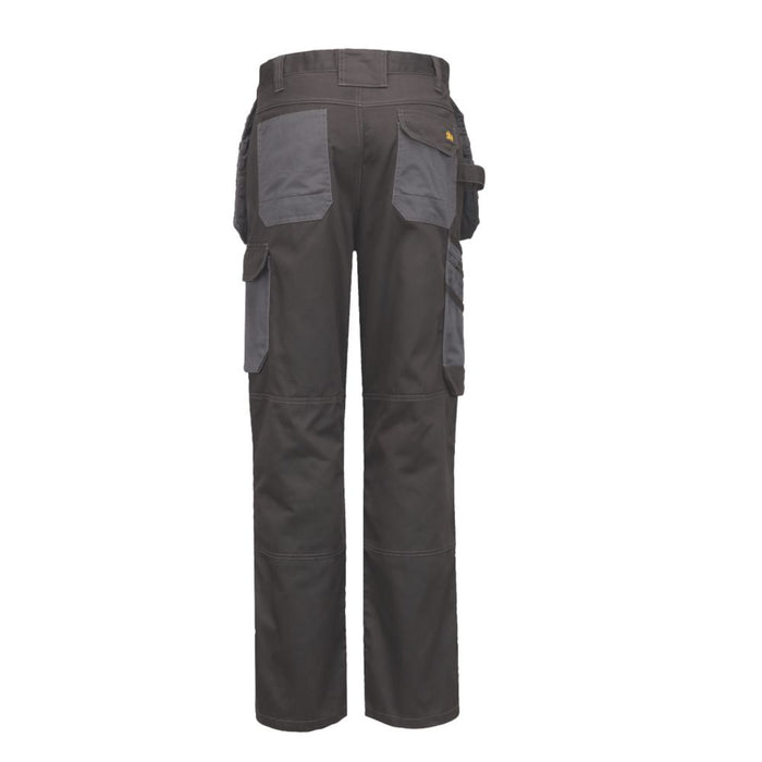 Spodnie z kieszeniami kaburowymi Site Coppell czarno-szare W32 L32