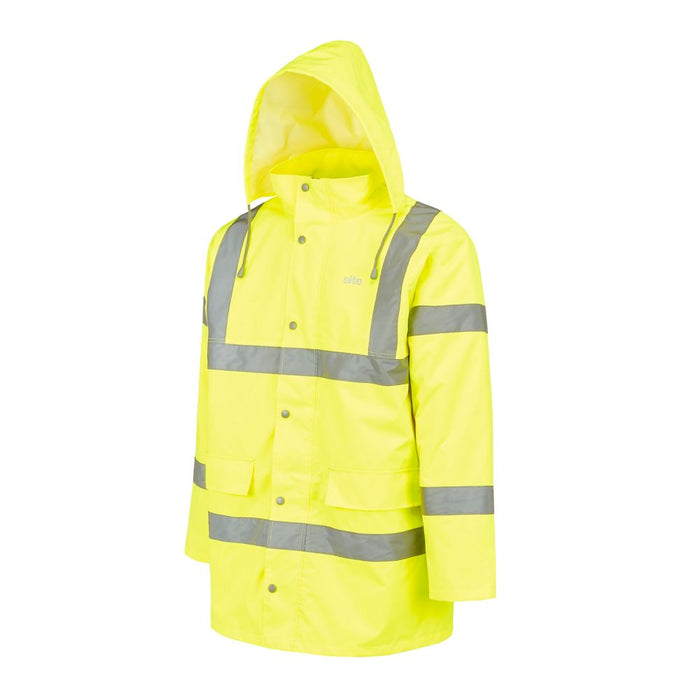 Site Shackley, chaqueta de alta visibilidad, amarillo, talla L (pecho 54")