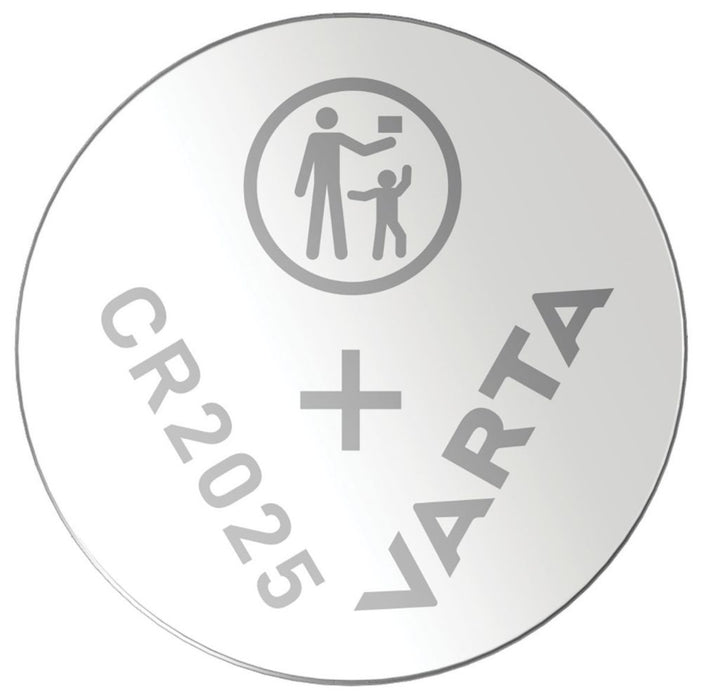 Varta - Pila de botón CR2025, pack de 2