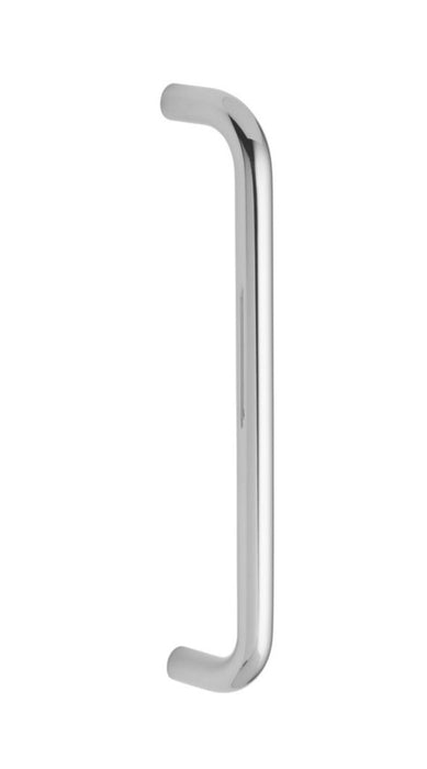 Eurospec Fire Rated D Pull Handle Polished Stainless Steel 19mm x 319mm