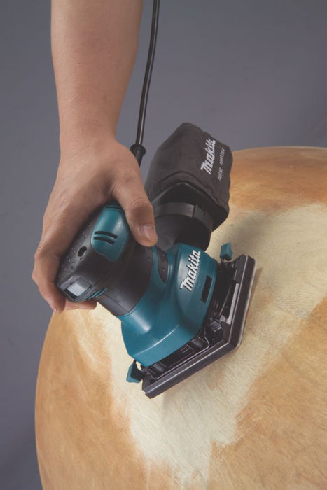 Makita - Lijadora eléctrica de mano BO4555 de 240 V